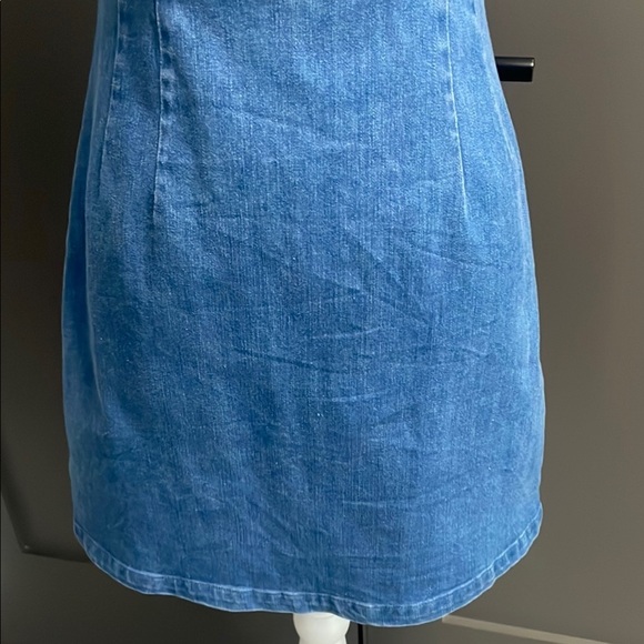 Sugar+Lips Blue Denim Dress - Picture 3 of 13